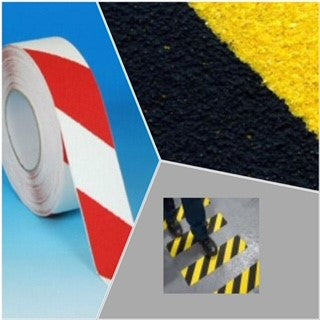 Anti-Slip Floor Tape, Chevron 50mm x 18m